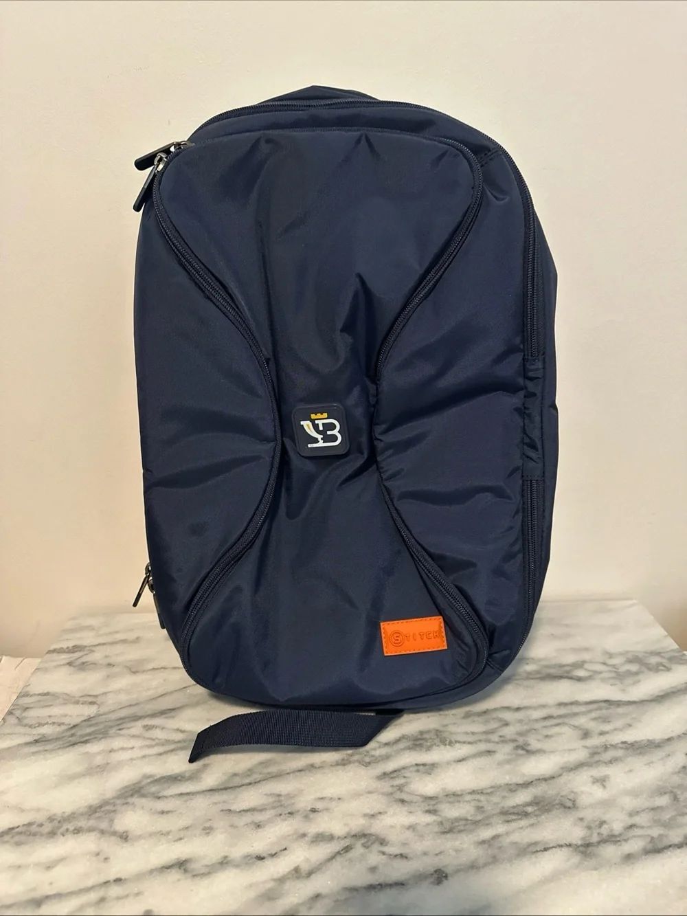NWT Stitch Golf The Day Traveler Backpack Midnight Blue 000SG2315 Luggage Bag